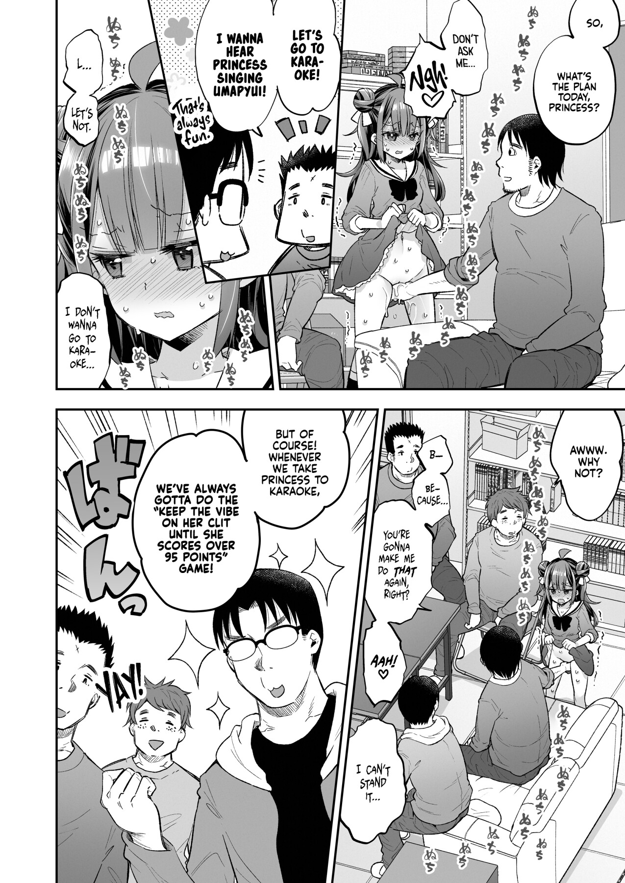 Hentai Manga Comic-The Orgasm Princess Can't Take Another Bite!-Read-100